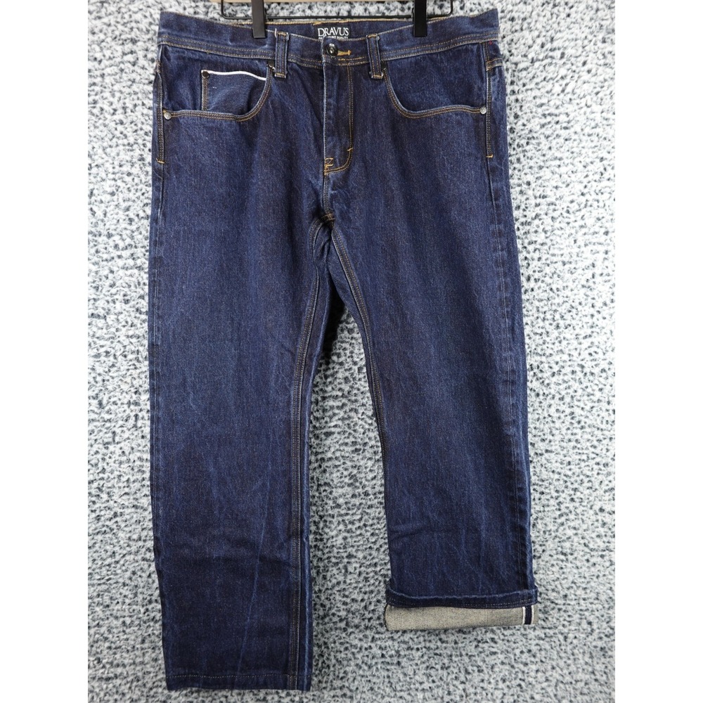 Dravus Selvedge Jeans Size 36 Men‎ Straight Fine Garnent Conspirators 36x25